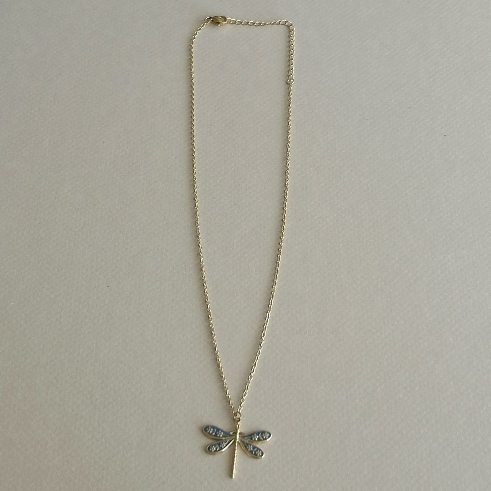 Dragonfly Necklace #2029 - Picture 2 of 6